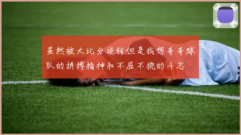 虽然被大比分逆转但是我想夸夸球队的拼搏精神和不屈不挠的斗志
